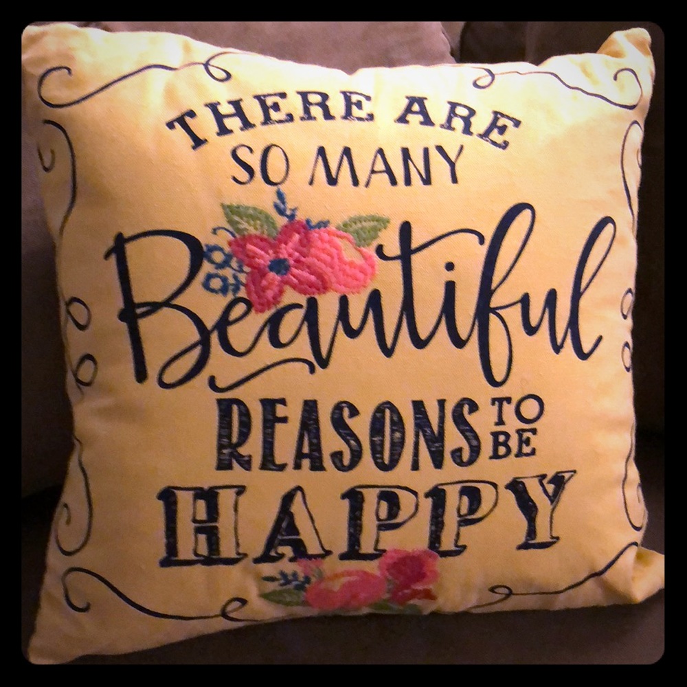 Perfect Dorm Decor! Square Throw Pillow - 18 in